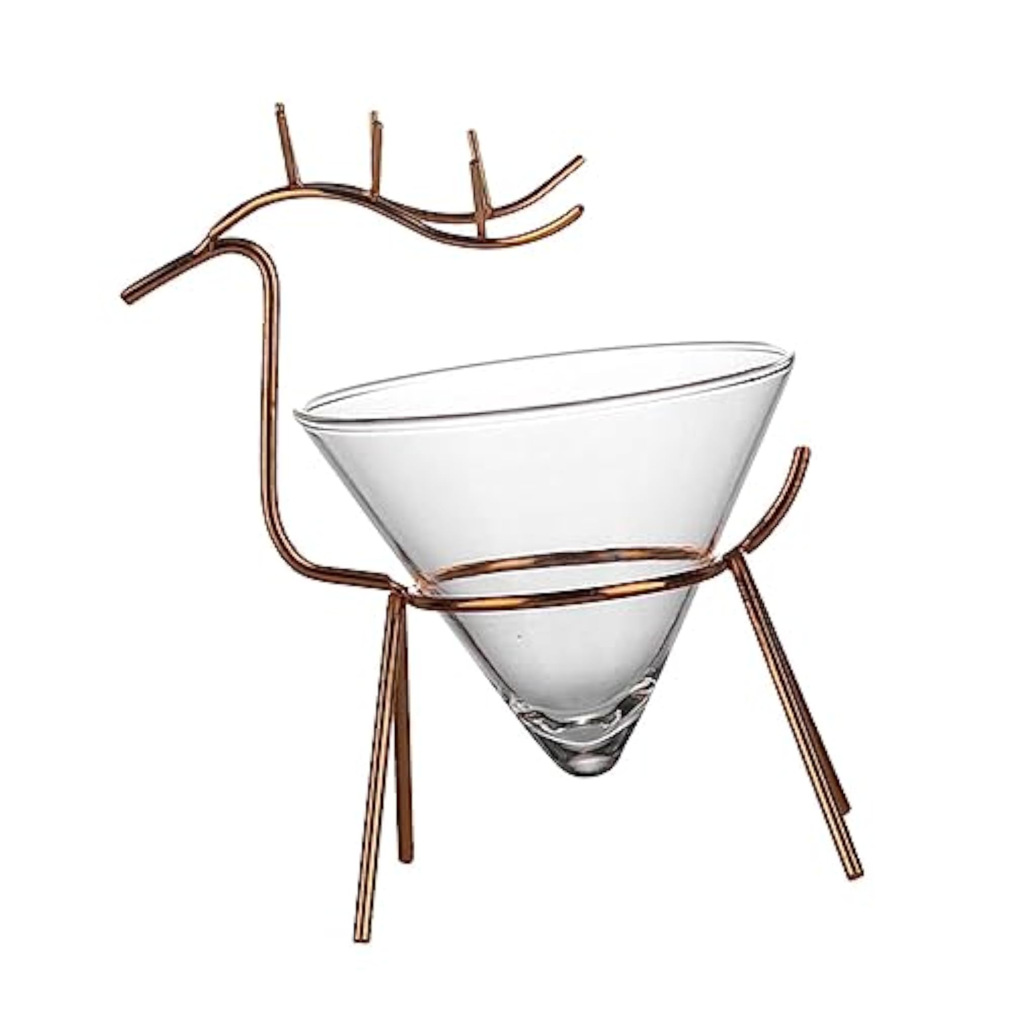 Deer Iron Glass Drinking Cup Tea Mug