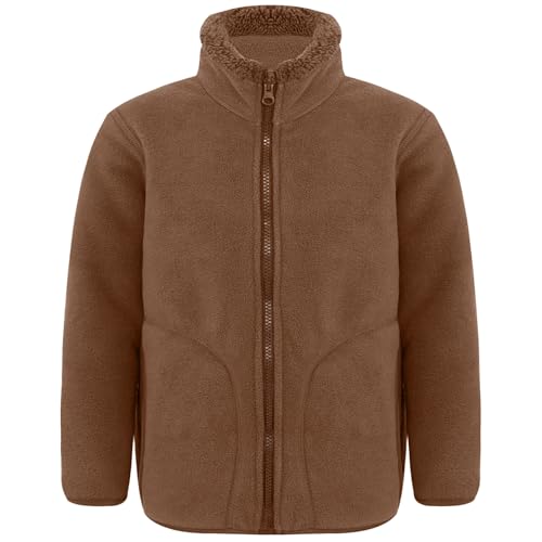 Veste polaire enfant coupe-vent pour protéger du froid de l'automne hiver