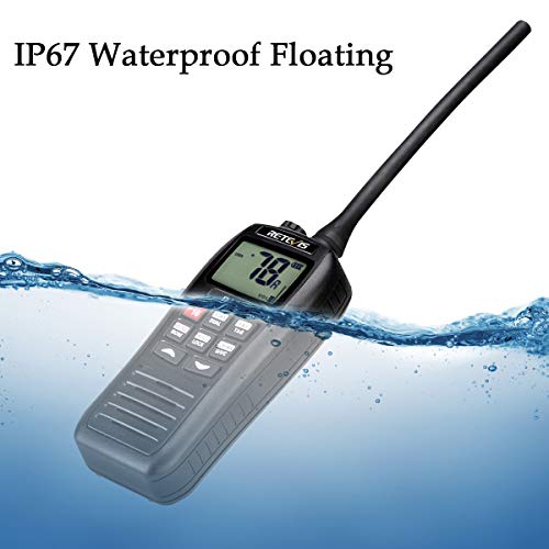 Retevis RA26 Handheld VHF Radio Marine, IP67 Waterproof Walkie Talkie, Floating, 88 Channels USB Charging - Image 2