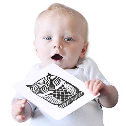 Image of Wee Gallery High Contrast Cards for Baby - Original Animals
