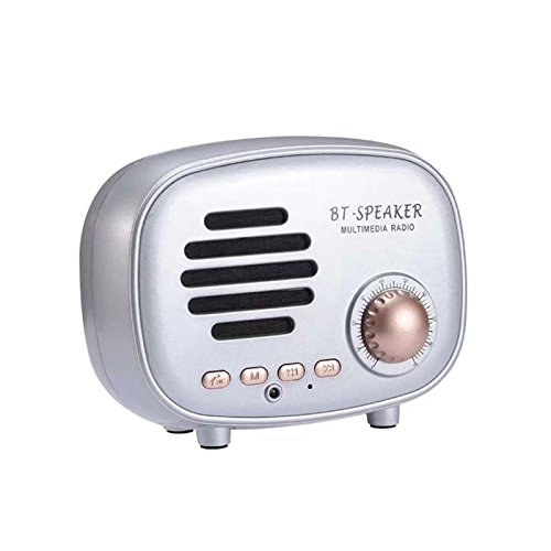 WANGZHAO Wireless Bluetooth Oratori, Retro, Bass a...