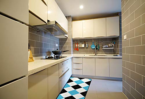 Tapis de cuisine lavable en machine antidérapant imperméable 39x20 - 4