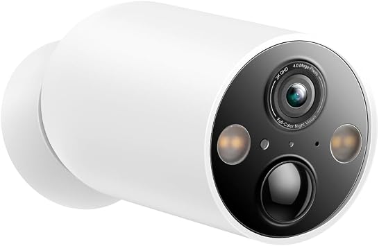 Tapo C425, 2K 4MP QHD, AI Desteği, Renkli Gece Görüşü, 300 Gün Şarj Süresi, Su Geçirmez, Yerel/Bulut Depolama, 150° Geniş Açılı, Solar Panel Desteği, Kablosuz Bataryalı Güvenlik Kamerası