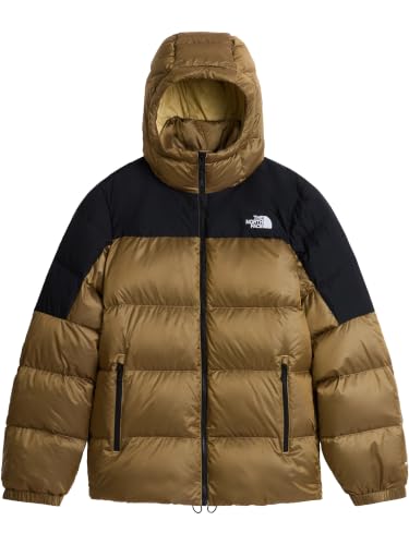 THE NORTH FACE Herren Diablo Down 2.0 Hoodie Jacke, Khaki Stone Black Heath, XL – Ansicht 1