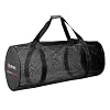 Mares Cruise Mesh Scuba Diving Gear Compact Self-Draining Foldable Travel Duffel-Style Bag, 37.5x15x15