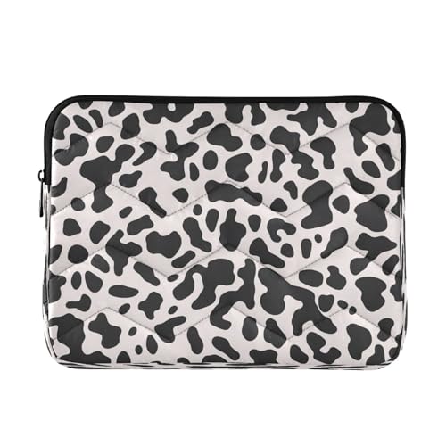 Funda para portátil de textura vaca 13-14 pulgadas miniatura 1