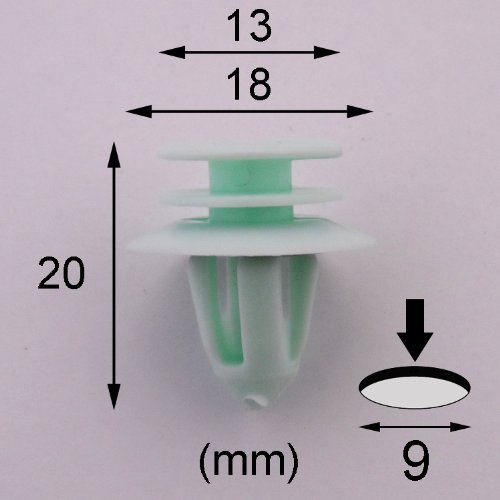 10x Türverkleidungs-Clips Für Mercedes – Innenverkleidungsklips, OE-Nummer A0039884178