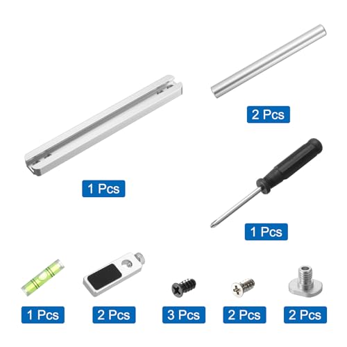 Soporte de tarjeta gráfica de aluminio con ventilador regulable 10-80mm 3