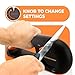 Orange Ninja 4-Stage Knife Sharpener & Serrated Knife Sharpener– Repairs, Sharpens & Polishes Blades with Ergonomic Non-Slip Grip