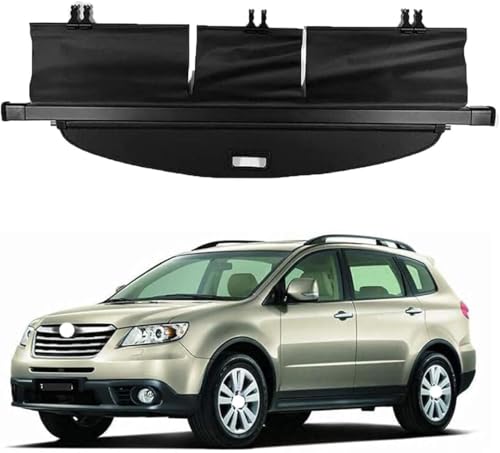 Cubreobjetos retráctil Subaru Tribeca 2013-2019, cubierta extensible de maletero 2