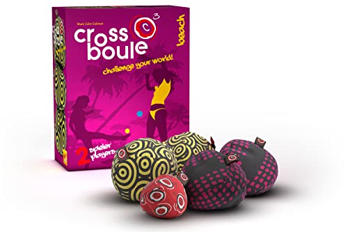 Crossboule Set Plage boules souples et légères Zoch de transport facile