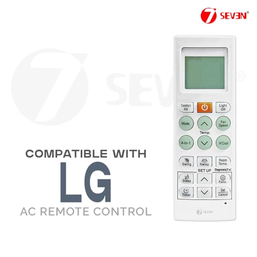 Image of 7SEVEN Compatible with Lg Ac Remote AKB75415306 Model 36K Suitable for Split 1 1.5 2 Ton Window and Cassette Air Conditioner
