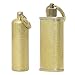 PPFISH Mini Brass Lighter - EDC Peanut Lighter Keychain - Waterproof Fire Starter Especially for Survival and Emergency Use