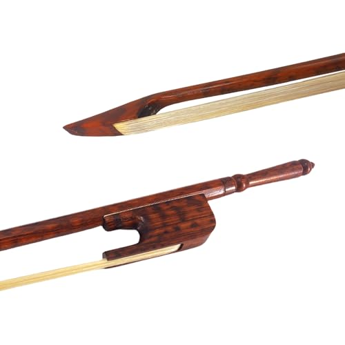 Yinfente 4/4 Snakewood Violin Bow with Natural Hair