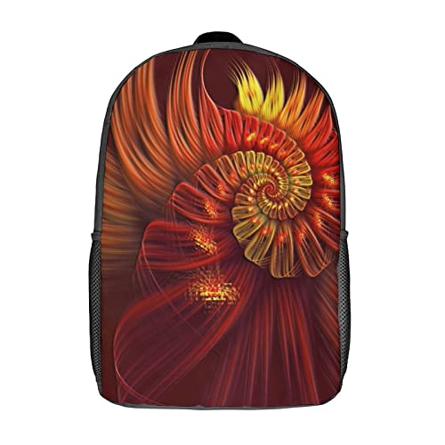 Sacs d'école robustes avec impression 3D Fractal Fashion pour garçons et filles