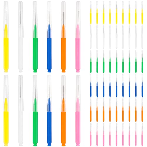 benlidoner 66 Stück Interdentalbürsten, Zahnzwischenraumbürsten in 6 Farben mit Etui, Wiederverwendbare und Flexible Zwischenraumbürsten, Dentalbürsten für die Reinigung der Zahnreinigung Zwischenräum benlidoner 66 Stück Interdentalbürsten, Zahnzwischenraumbürsten in 6 Farben mit Etui, Wiederverwendbare und Flexible Zwischenraumbürsten, Dentalbürsten für die Reinigung der Zahnreinigung Zwischenräum