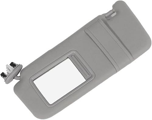 Miniatura 111 de SCITOO Visera solar para automóvil con espejo apto para 2010-2015 para CX-9 gris con techo solar (lado izquierdo del conductor)