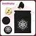 Erbacan Tarot Cards Deck for Beginners, 16pc Witchcraft Spell Kit,Tarot Cards with Meanings on Them- Quartz Crystal Ball,Incense Holder (Witchcraft Supplies kit Clearance)