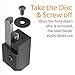 Peachtree Woodworking Supply Corner Chisel Squaring Tool, Wood Chisel For Door Strike Plate, Door Hinge Recesses, Framing, Woodworking, Squaring Up Rounded Corners, 90 Degree Precise Cuts
