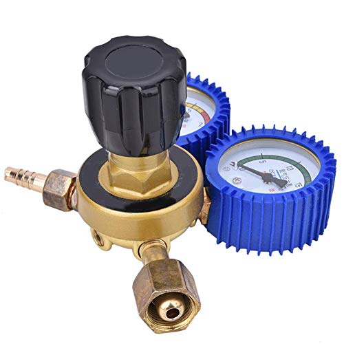 0.4-25MPa Regulador de oxigênio Redutor de pressão de gás Medidor de calibre de gás de solda de flux