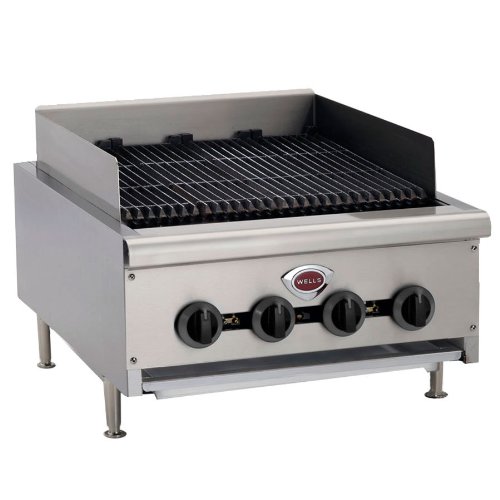 Wells HDCB-3630G Charbroiler natural gas countertop 36