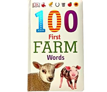 Board book 100 First Farm Words Book
