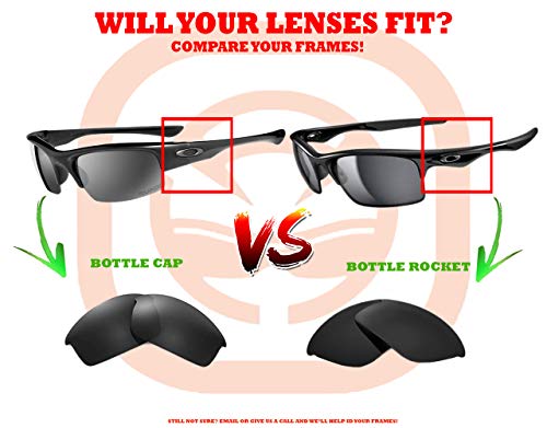 Seek Optics Replacement Lens Compatible With Oakley Bottle Rocket Sunglasses #TOP4