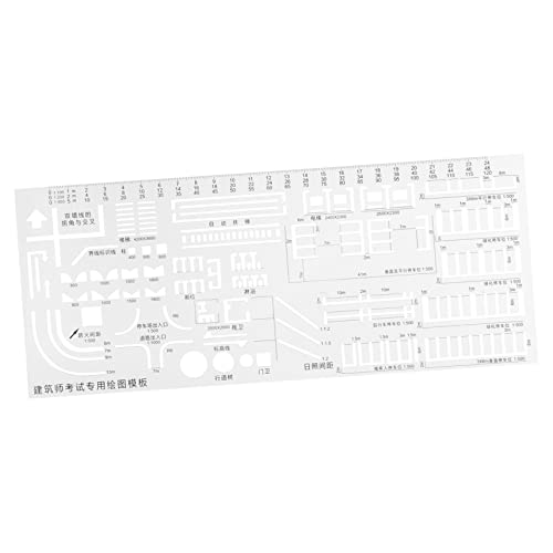 Honmeet SQTG15 Architekturschablone Plastik