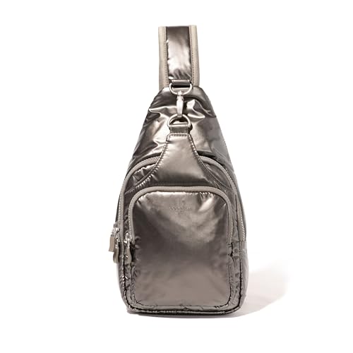 Image of Baggallini Women's Central Park Sling 12 inchx7 inch Crossbody Bag W /Convertible Adjustable Shoulder Strap