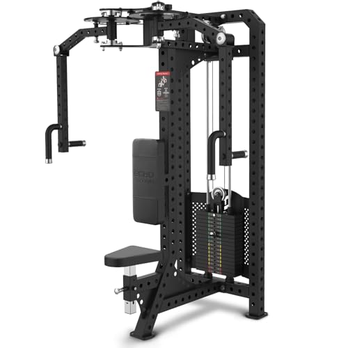 Image of PEC Deck Rear Delt Fly Machine - Dual Function Chest & Rear Delt Strength Trainer, Adjustable Seat & Handles for Home Gym or Commercial Use, 220 lbs Weight Stack