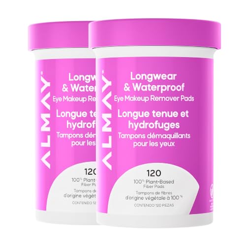 Almay Longwear &amp; Waterproof Eye Makeup Remover Pads (Pack of 4)