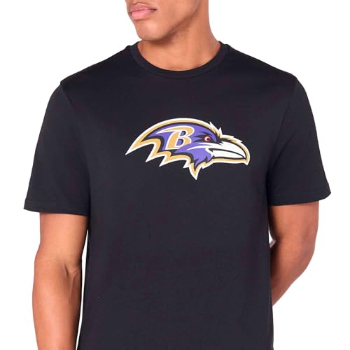 New Era Baltimore Ravens NFL Team Logo Black T-Shirt
