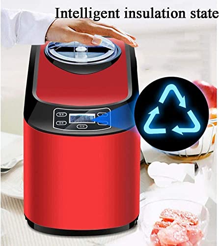 Samnuerly Automatische Eismaschine mit eingebautem Gefrierschrank, Softeismaschine, Eismaschine – Bild 5