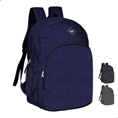 Mochila Masculina Juvenil Universitaria Escolar Academia Yepp MM9115 Bolsos Laterais (Azul)