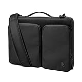 tomtoc Laptop Shoulder Bag for 2026 14 Inch MacBook Pro M5/M4/M3/M2/M1 Pro/Max 2026-2021, 13.5-14.4 Surface Laptop 7/6/Studio 2, Surface Book 3, 360 Protective Case Fit Asus VivoBook