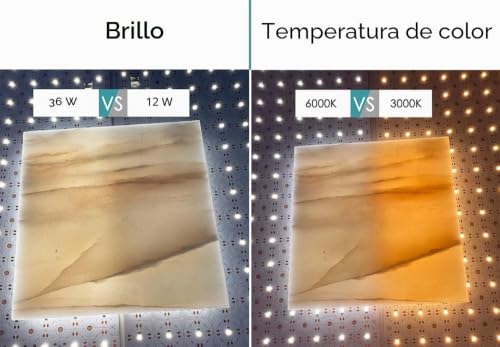 Hojas de retroiluminación LED 24V que eliminan sombras en paneles translúcidos 4