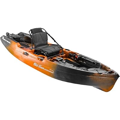 Old Town Sportsman 106 Powered by Minn Kota Solo Sit-on-Top Fishing Motorized Kayak, with Minn Kota Motor, 10 ft 6 in, Ember Camo