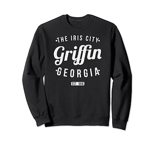 Recuerdo retro vintage de Griffin Georgia, GA Griffin Sudadera