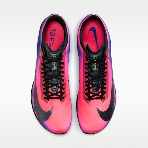Image of Nike Maxfly 2 Track & Field Sprinting Spikes (Fierce Purple /Flash Crimson /Pink Blast /Black) Size 7
