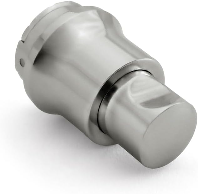 FHC KL49A Push Button Lock for Shannon Pass-Thru Window - Satin Anodized
