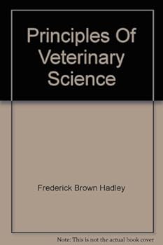 Hardcover Principles of Veterinary Science Book