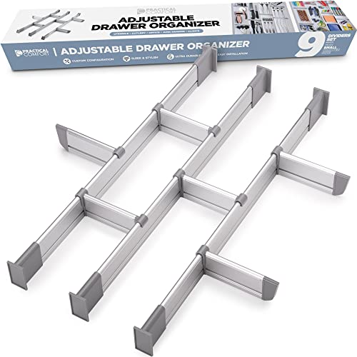 Practical Comfort Adjustable Drawer Dividers