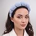 HFZRZFH 2 Pack Spa Headband for Washing Face, Cute Puffy Bubble Skincare Headband, Soft Terry Cloth Makeup Hair Band for Women Getting Ready Routine