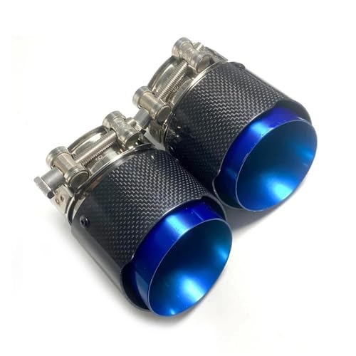 Tuyau d'échappement voiture en acier inoxydable brillant pour BMW M2 M3 M4 114mm