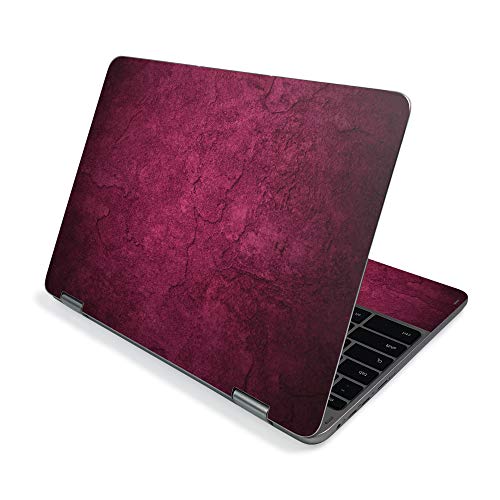 MightySkins Skin for Samsung Chromebook Plus V2 12" (2019) - Pink Gravel | Protective, Durable, and Unique Vinyl Decal wrap Cover | Easy to Apply, Remove, and Change Styles | Made in The USA by MIGHTY SKINS - Used condition - US$8.88