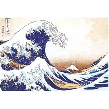 冨嶽三十六景　プリント　額絵 キャンバス プリントアート 葛飾北斎の富嶽三十六景 神奈川沖浪