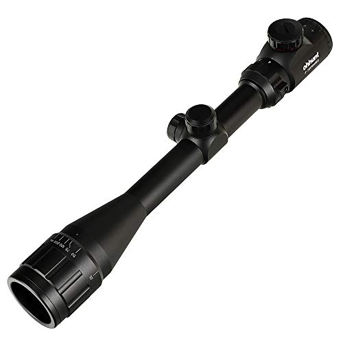 ohhunt 4-16X40 AOEG Hunting Rifle Scope Mil dot Red Green Illuminated 25.4mm Mounts