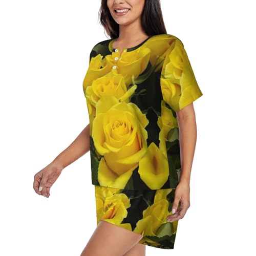 EdWal imprimé roses jaunes la solution contre les tenues ternes - 2