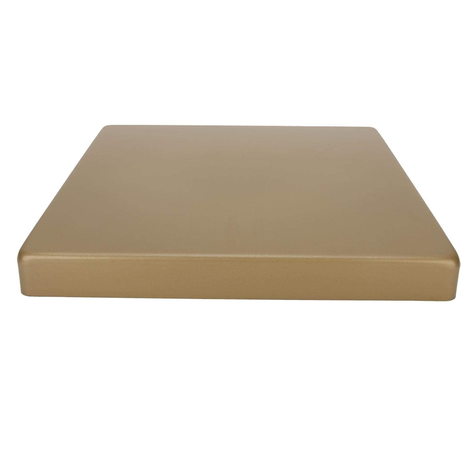 Plateau de Cuisson 28x28x3cm, Plateaux de Four en Alliage D'aluminium Doré de Forme Carrée Plateau de Cuisson Antiadhésif Pain Plateau de Pizza Outil de Cuisson