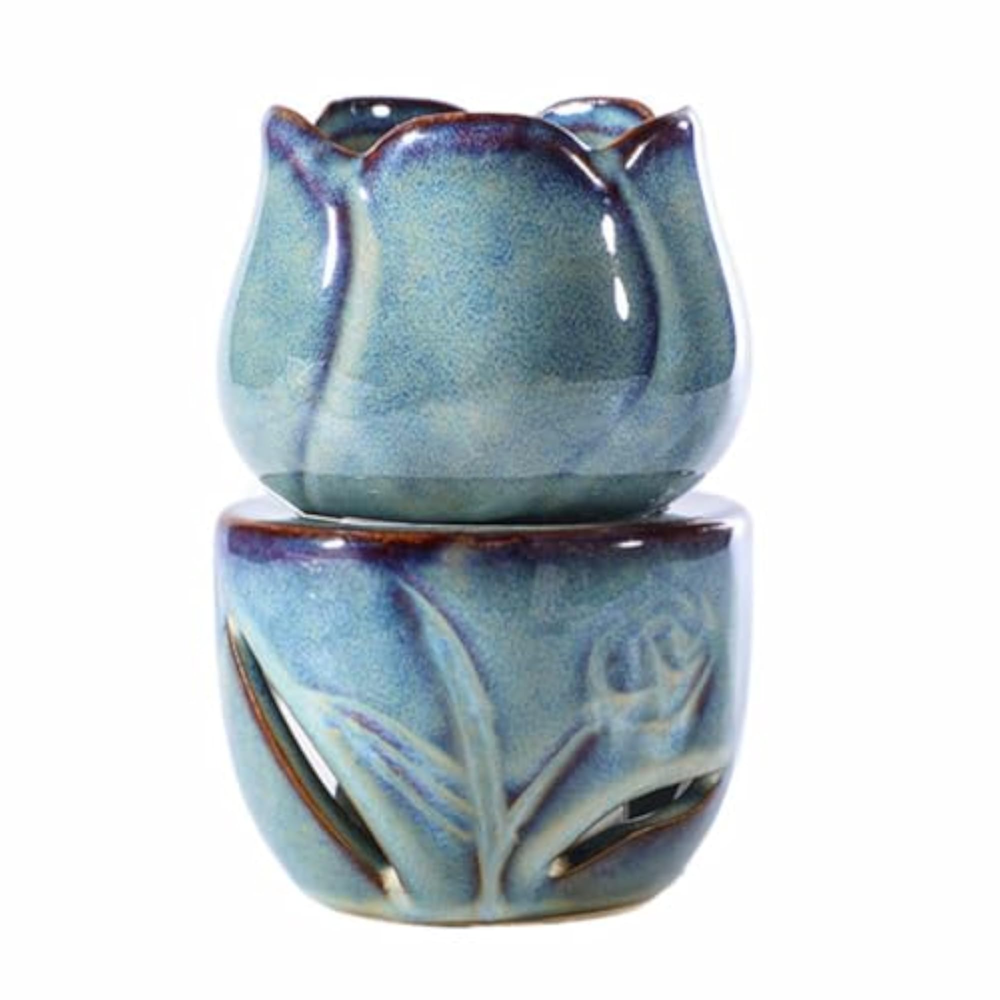 Split Ceramic Essential Oil Burner Decor